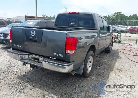2004 Nissan Titan Se from USA, damaged, VIN 1N6AA07A94N587059